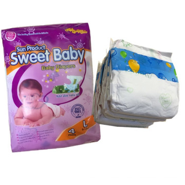 Los pañales infantiles del pañal del bebé de alta calidad venden al por mayor el pañal disponible del bebé